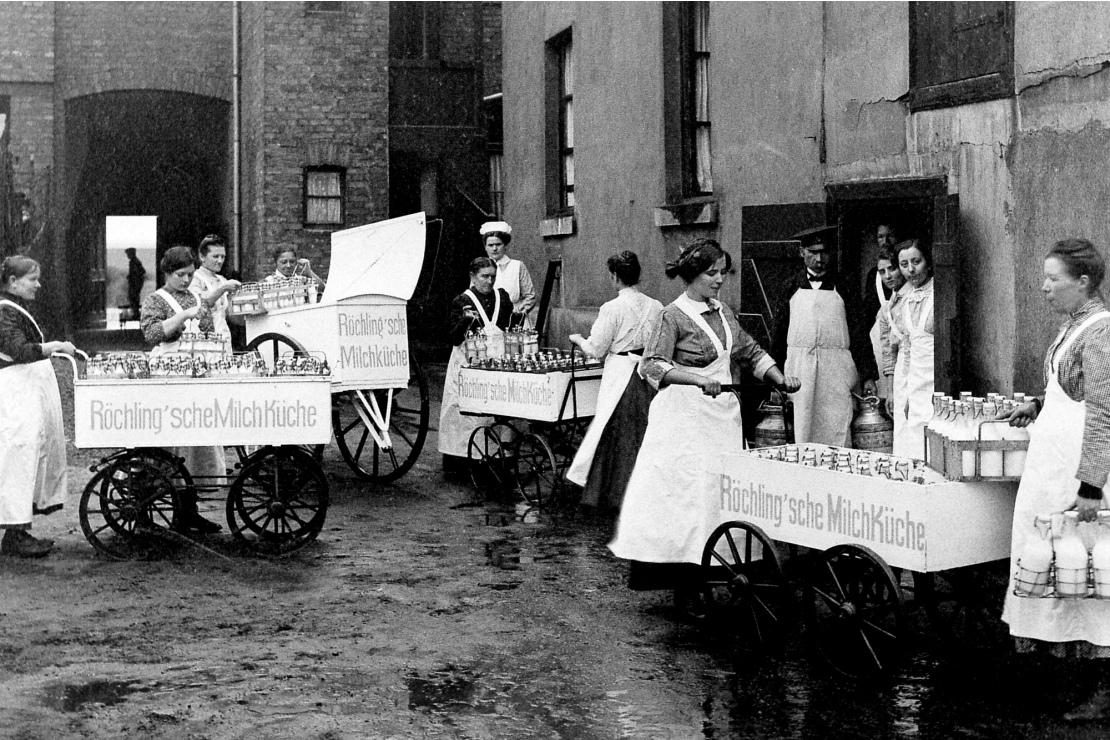 die Institution der Milchküche
