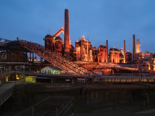 Völklinger Hütte in Orange
