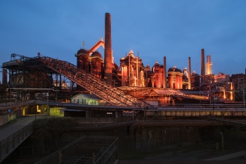 Völklinger Hütte in Orange