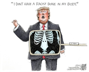 preview Adam Zyglis Racist Bone