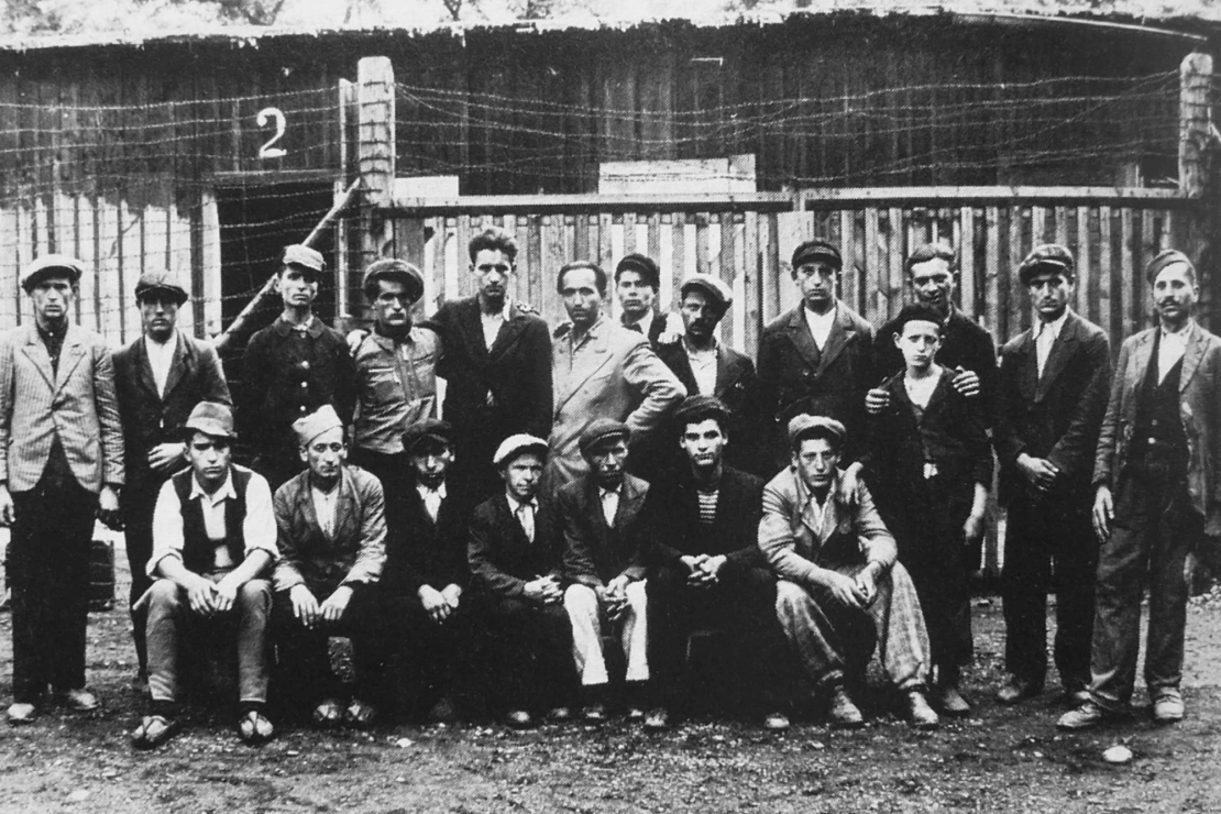 Russische und serbische Zwangsarbeiter in der Völklinger Hütte